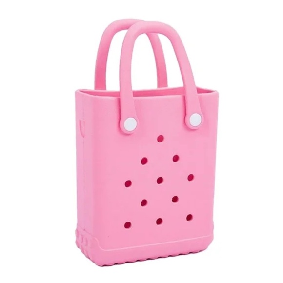 ROVTIULI  Mini Plastic Beach Tote Gift Bag - Picture 1 of 7